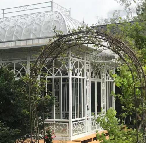 Wrought Iron Conservatory, Installed by our customer from Austria