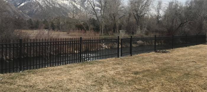 Wrought Iron Fence Panel, Customized Design Welcomed