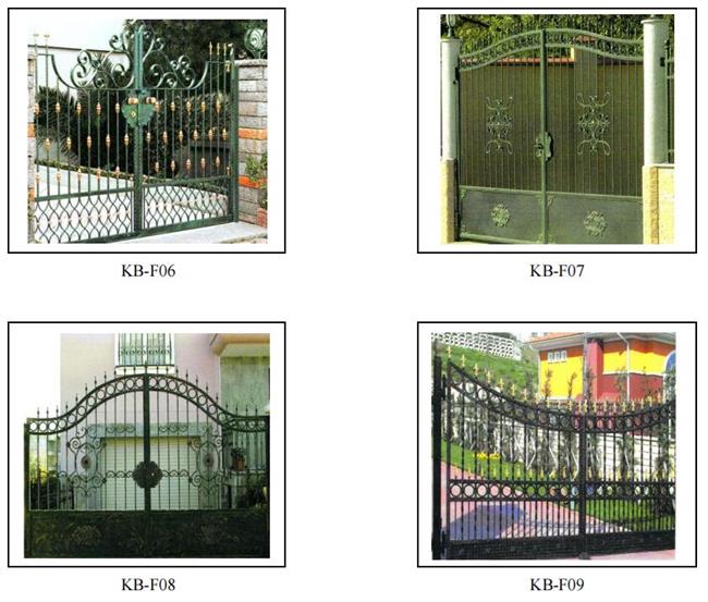 Wrought Iron Fence Garden Fence Design