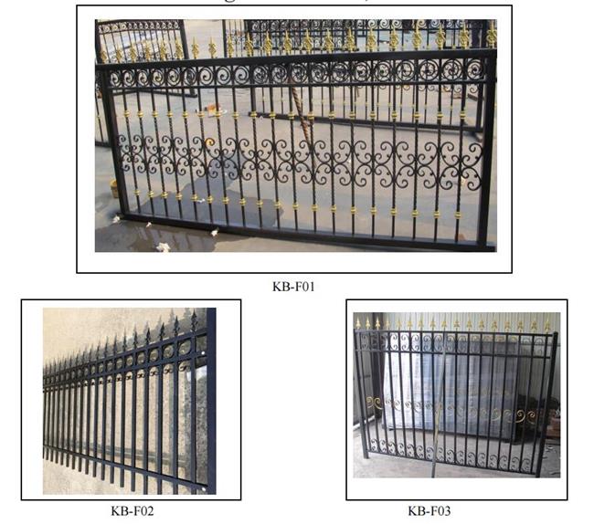 Wrought Iron Fence Garden Fence Design