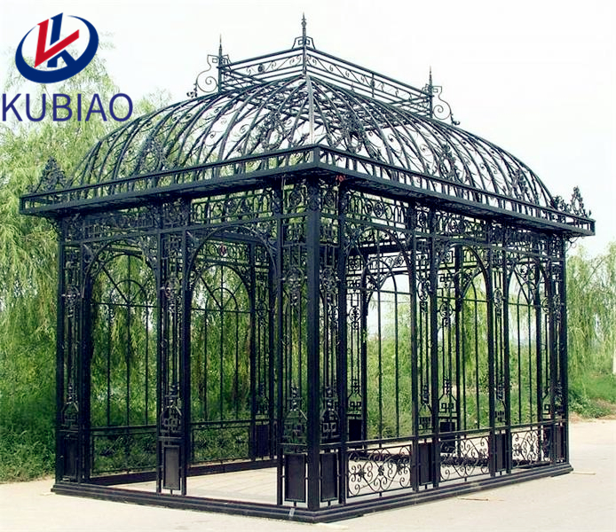 wrought iron garden gazebo