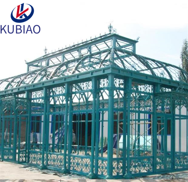 Steel conservatory